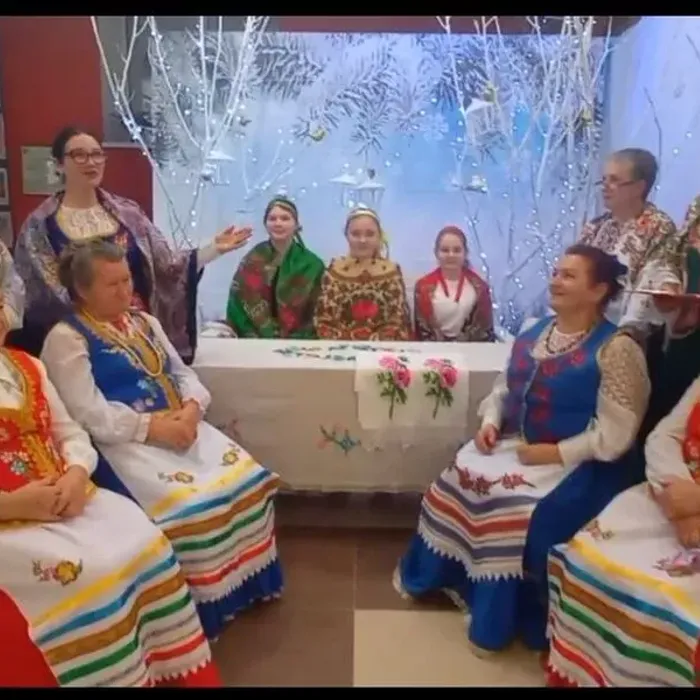 Фольклорный праздник "Раз, в крещенский вечерок....", ДК с. Джигинка