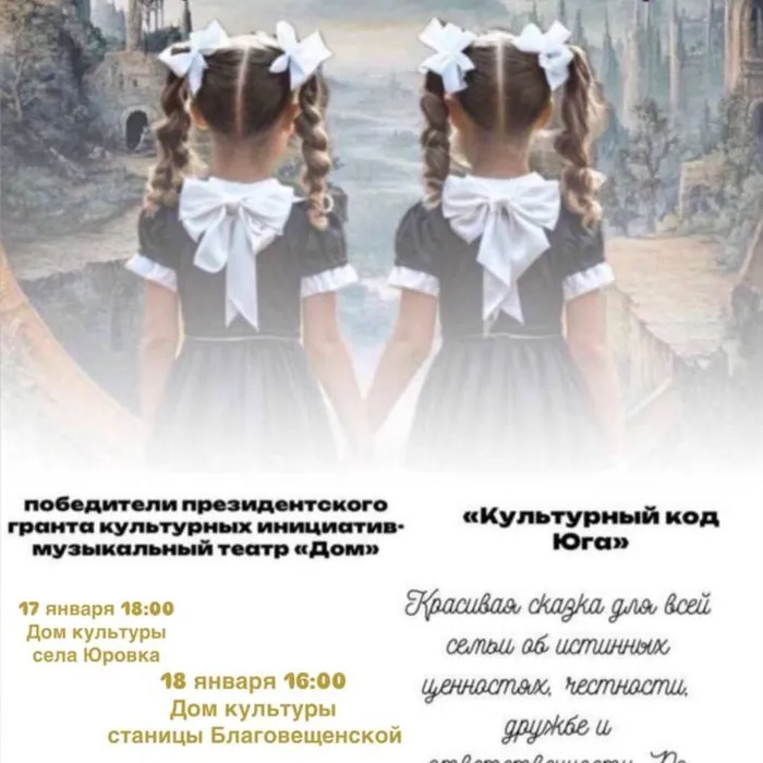 Музыкальный спектакль "Королевство кривых зеркал"